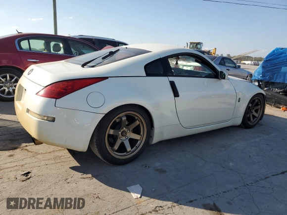 2004 Nissan 350Z Enthusiast with VIN JN1AZ34D84M104374, listed as a Copart auction lot 74736994 with 116,098 mi miles and Salvage Title. Bid and sale history available at DreamBid. Image 3.