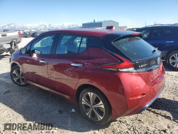 2020 Nissan LEAF SV Plus with VIN 1N4BZ1CP8LC304327, listed as a Copart auction lot 50620875 with 72,118 mi miles and Salvage Title. Bid and sale history available at DreamBid. Image 2.