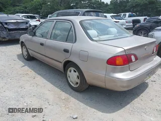 1998 Toyota Corolla VE with VIN 1NXBR12E0WZ051301, listed as a IAAI auction lot 42701905 with Not provided miles and . Bid and sale history available at DreamBid. Image 3.