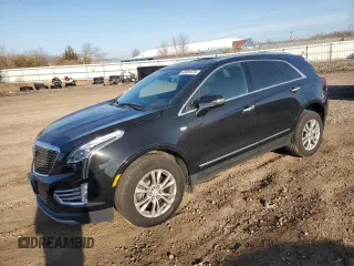 2020 Cadillac XT5 Premium Luxury AWD with VIN 1GYKNDRS1LZ152983, listed as a Copart auction lot 48989235 with 40,226 mi miles and Salvage Title. Bid and sale history available at DreamBid. Image 1.