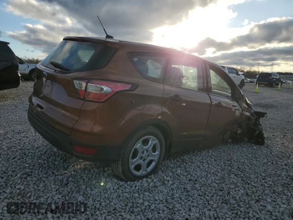 2017 Ford Escape S with VIN 1FMCU0F79HUE12519, listed as a Copart auction lot 86373094 with 144,446 mi miles and Salvage title. Bid and sale history available at DreamBid. Image 3.