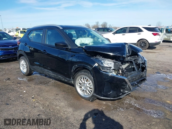 2022 Nissan Kicks SV with VIN 3N1CP5CV8NL522689, listed as a IAAI auction lot 41741763 with 30,798 mi miles and . Bid and sale history available at DreamBid. Image 1.