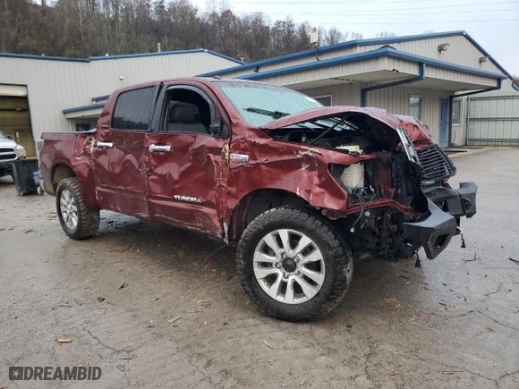 2010 Toyota Tundra 4WD Truck LTD with VIN 5TFHW5F15AX096604, listed as a Copart auction lot 80441534 with 0 mi miles and Salvage Title. Bid and sale history available at carsss.com. Image 4.