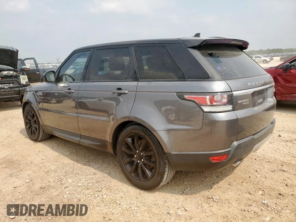 2016 Land Rover Range Rover Sport HSE with VIN SALWR2KF0GA576424, listed as a Copart auction lot 57481905 with 101,510 mi miles and Clean title. Bid and sale history available at DreamBid. Image 2.