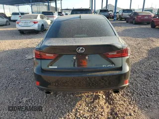 2015 Lexus IS 250 z VIN JTHBF1D29F5045750, wystawiony jako Copart lot #58176895 z przebiegiem 94 125 mil mil oraz Szkody całkowita. Historia ofert i sprzedaży dostępna na DreamBid. Obrazek 6.