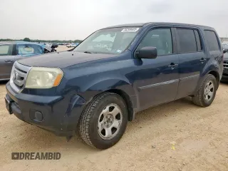 2011 Honda Pilot LX with VIN 5FNYF3H28BB036984, listed as a Copart auction lot 56208605 with 150,968 mi miles and Salvage title. Bid and sale history available at DreamBid. Image 1.