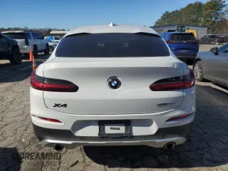 2020 BMW X4 xDrive30i with VIN 5UX2V1C05LLE67723, listed as a Copart auction lot 88923365 with 0 mi miles and Salvage Title. Bid and sale history available at carsss.com. Image 6.