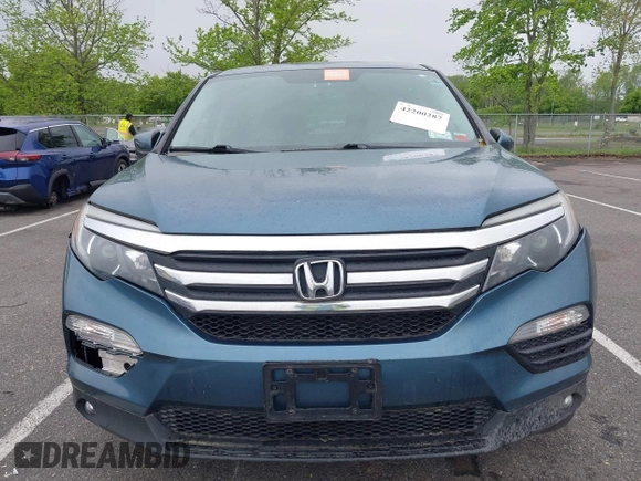 2016 Honda Pilot EX-L with VIN 5FNYF6H50GB072235, listed as a IAAI auction lot 42200287 with 93,806 mi miles. Bid and sale history available at carsss.com. Image 12.