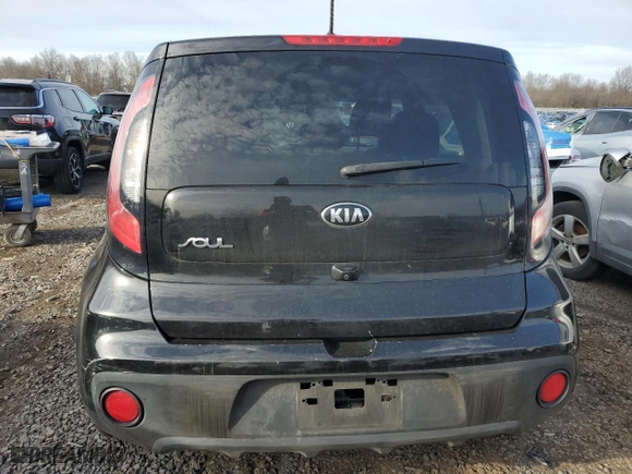 2019 Kia Soul with VIN KNDJN2A25K7917883, listed as a Copart auction lot 44585855 with 97,765 mi miles and Salvage Title. Bid and sale history available at carsss.com. Image 6.