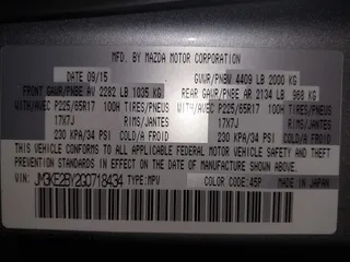 2016 Mazda CX-5 Sport with VIN JM3KE2BY2G0718434, listed as a IAAI auction lot 41961364 with 145,748 mi miles. Bid and sale history available at carsss.com. Image 9.