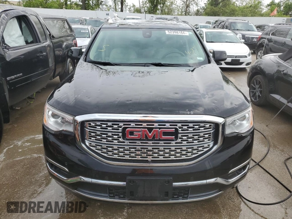 2018 GMC Acadia Denali with VIN 1GKKNXLS2JZ116902, listed as a Copart auction lot 52398184 with 56,350 mi miles and Clean Title. Bid and sale history available at DreamBid. Image 5.