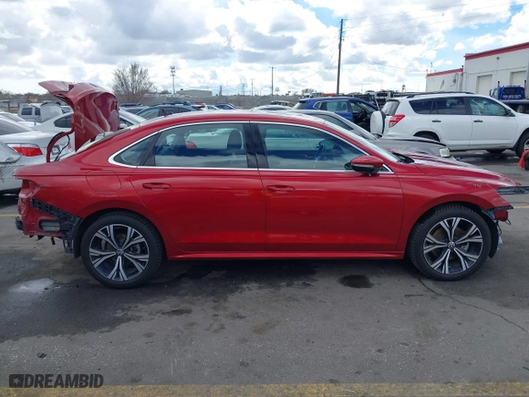 2020 Volkswagen Passat 2.0T SEL with VIN 1VWCA7A3XLC024205, listed as a IAAI auction lot 41782065 with 48,467 mi miles. Bid and sale history available at carsss.com. Image 14.