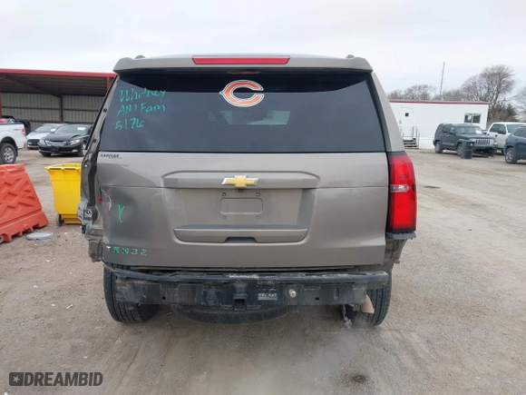 2017 Chevrolet Tahoe LT with VIN 1GNSCBKC0HR228016, listed as a IAAI auction lot 41232841 with 105,385 mi miles. Bid and sale history available at carsss.com. Image 17.