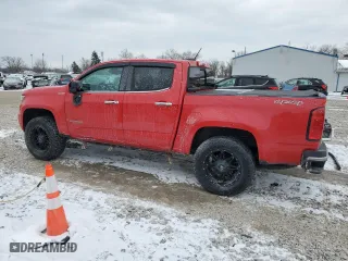 2017 Chevrolet Colorado 4WD LT with VIN 1GCPTCE1XH1223094, listed as a Copart auction lot 46211925 with 117,314 mi miles and Salvage Title. Bid and sale history available at carsss.com. Image 2.