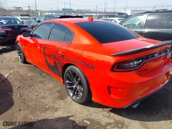 2020 Dodge Charger Scat Pack with VIN 2C3CDXGJ9LH135751, listed as a IAAI auction lot 41661561 with 38,162 mi miles. Bid and sale history available at carsss.com. Image 3.