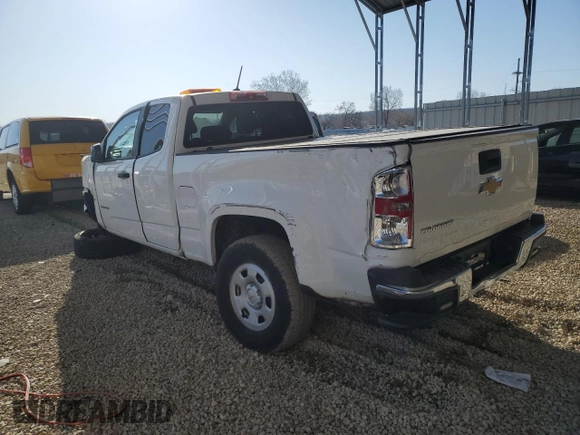 2020 Chevrolet Colorado 2WD Work Truck с VIN 1GCHSBEAXL1107291, выставлен на аукционе Copart как лот 81895553 с пробегом 66 060 миль миль и Чистый • Clean title. История ставок и продаж доступна на DreamBid. Изображение 2.