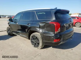 2021 Hyundai Palisade Calligraphy with VIN KM8R7DHE3MU206398, listed as a Copart auction lot 52124715 with 9,842 mi miles and Salvage Title. Bid and sale history available at carsss.com. Image 2.