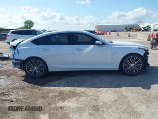 2023 Cadillac CT5 Premium Luxury with VIN 1G6DN5RK5P0138098, listed as a IAAI auction lot 42444522 with 57,538 mi miles and . Bid and sale history available at DreamBid. Image 14.