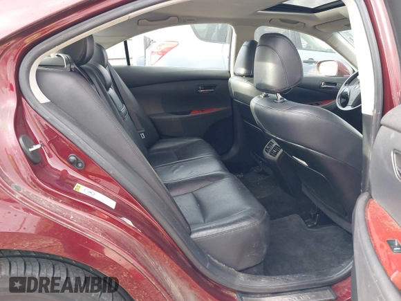 2008 Lexus ES 350 with VIN JTHBJ46G582212408, listed as a IAAI auction lot 41713251 with Not Provided miles. Bid and sale history available at carsss.com. Image 8.
