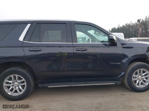 2023 Chevrolet Tahoe LT with VIN 1GNSCNKD2PR320429, listed as a IAAI auction lot 41473602 with 55,222 mi miles. Bid and sale history available at carsss.com. Image 13.