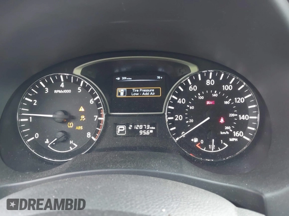 2013 Nissan Altima SV with VIN 1N4BL3AP9DC249999, listed as a IAAI auction lot 42036949 with 212,873 mi miles and . Bid and sale history available at DreamBid. Image 7.