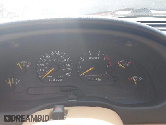 1995 Ford Mustang with VIN 1FALP4448SF209683, listed as a IAAI auction lot 42106552 with 148,622 mi miles and . Bid and sale history available at DreamBid. Image 7.
