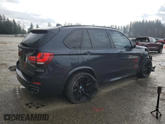 2017 BMW X5 xDrive35i with VIN 5UXKR0C55H0U50081, listed as a Copart auction lot 50521765 with 75,175 mi miles and Salvage Title. Bid and sale history available at carsss.com. Image 3.