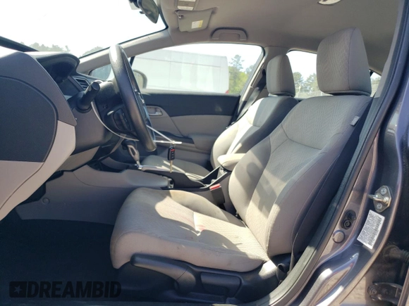 2014 Honda Civic Sedan LX with VIN 19XFB2F57EE076445, listed as a Copart auction lot 52395105 with 116,571 mi miles and Non Repairable. Bid and sale history available at carsss.com. Image 7.