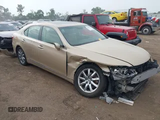 2007 Lexus LS 460 with VIN JTHBL46F775033849, listed as a IAAI auction lot 42426122 with 255,911 mi miles and . Bid and sale history available at DreamBid. Image 1.