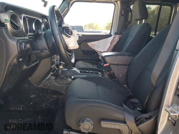 2021 Jeep Gladiator Freedom z VIN 1C6HJTAGXML513426, wystawiony jako Copart lot #51166095 z przebiegiem Nie podano mil oraz Szkoda całkowita • Salvage title. Historia ofert i sprzedaży dostępna na DreamBid. Obrazek 7.