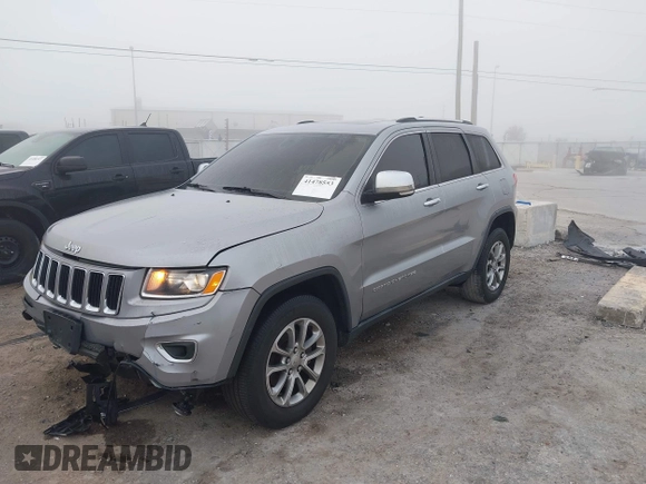 2015 Jeep Grand Cherokee Limited with VIN 1C4RJFBG5FC732732, listed as a IAAI auction lot 41478553 with 174,842 mi miles. Bid and sale history available at carsss.com. Image 17.