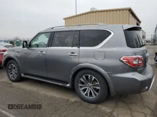 2018 Nissan Armada SV with VIN JN8AY2NC7J9550101, listed as a Copart auction lot 44971355 with 136,149 mi miles and Clean Title. Bid and sale history available at carsss.com. Image 2.