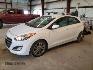 2016 Hyundai Elantra with VIN KMHD35LH9GU282449, listed as a Copart auction lot 62215145 with 64,791 mi miles and Salvage title. Bid and sale history available at DreamBid. Image 1.