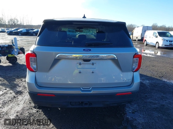 2023 Ford Explorer with VIN 1FMSK8BH8PGA62294, listed as a IAAI auction lot 41100467 with 10,442 mi miles and . Bid and sale history available at DreamBid. Image 16.
