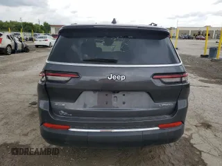 2023 Jeep Grand Cherokee Limited with VIN 1C4RJKBG0P8898802, listed as a Copart auction lot 60960755 with 23,053 mi miles and Salvage title. Bid and sale history available at DreamBid. Image 6.