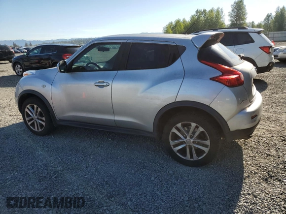 2014 Nissan Juke S with VIN JN8AF5MR5ET355135, listed as a Copart auction lot 55880115 with 98,461 mi miles and Clean Title. Bid and sale history available at carsss.com. Image 2.