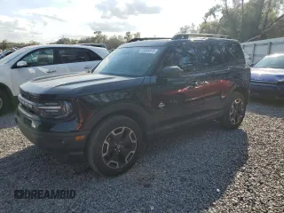 2024 Ford Bronco Sport Outer Banks z VIN 3FMCR9C66RRE68296, wystawiony jako Copart lot #51189815 z przebiegiem 13 897 mil mil oraz Nie do naprawy • Non repairable. Historia ofert i sprzedaży dostępna na DreamBid. Obrazek 1.