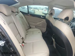 2014 Kia Cadenza Premium with VIN KNALN4D75E5120526, listed as a Copart auction lot 47042555 with 132,230 mi miles and Salvage Title. Bid and sale history available at carsss.com. Image 10.