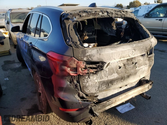 2017 BMW X1 sDrive28i with VIN WBXHU7C3XH5H37412, listed as a Copart auction lot 71733512 with 0 mi miles. Bid and sale history available at carsss.com. Image 2.