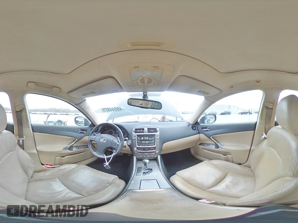 2008 Lexus IS with VIN JTHBK262082080289, listed as a Copart auction lot 48044825 with 198,945 mi miles and Salvage Title. Bid and sale history available at carsss.com. Image 13.