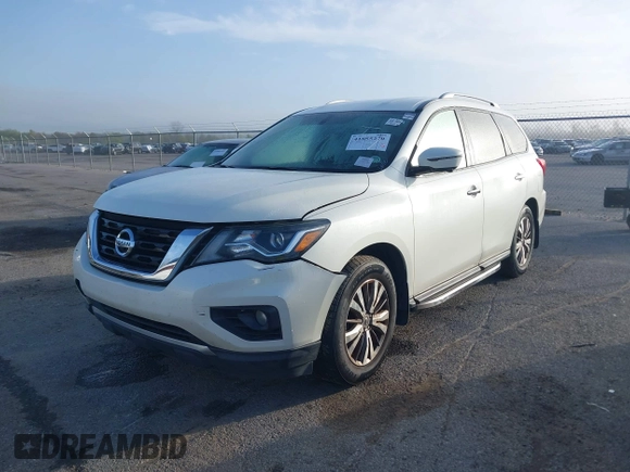 2020 Nissan Pathfinder SL with VIN 5N1DR2CNXLC576400, listed as a IAAI auction lot 41855270 with 158,502 mi miles. Bid and sale history available at carsss.com. Image 17.