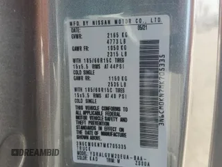 2021 Nissan NV200 SV z VIN 3N6CM0KN7MK705335, wystawiony jako Copart lot #60527375 z przebiegiem 26 095 mil mil oraz Szkoda całkowita • Salvage title. Historia ofert i sprzedaży dostępna na DreamBid. Obrazek 13.