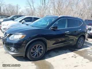 2016 Nissan Rogue SV with VIN 5N1AT2MV1GC896150, listed as a IAAI auction lot 41776638 with 66,781 mi miles. Bid and sale history available at carsss.com. Image 15.