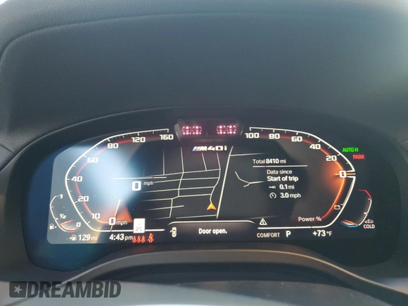 2024 BMW X4 M40i z VIN 5UX43DT03R9X53900, wystawiony jako Copart lot #87204324 z przebiegiem 8 410 mil mil oraz Szkoda całkowita • Salvage title. Historia ofert i sprzedaży dostępna na DreamBid. Obrazek 9.