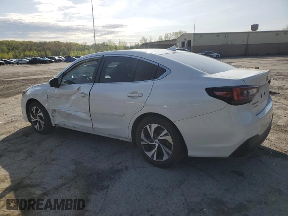 2021 Subaru Legacy Premium with VIN 4S3BWAF6XM3020107, listed as a Copart auction lot 51219395 with 32,873 mi miles and Salvage title. Bid and sale history available at DreamBid. Image 2.