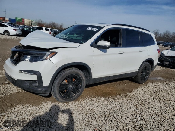 2022 Honda Pilot Special Edition with VIN 5FNYF6H2XNB058491, listed as a Copart auction lot 45369435 with 0 mi miles and Salvage Title. Bid and sale history available at carsss.com. Image 1.