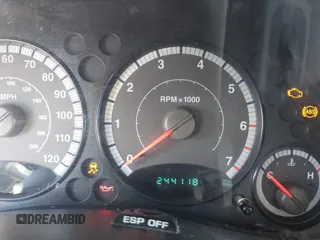 2007 Jeep Liberty Sport with VIN 1J4GK48K87W722615, listed as a IAAI auction lot 42055503 with 244,118 mi miles. Bid and sale history available at carsss.com. Image 15.