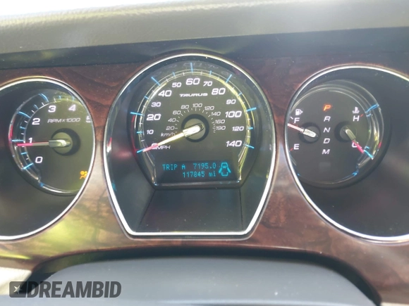 2010 Ford Taurus Limited with VIN 1FAHP2FW1AG168329, listed as a IAAI auction lot 42542367 with 117,845 mi miles and . Bid and sale history available at DreamBid. Image 7.