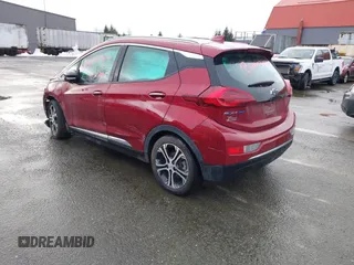 2020 Chevrolet Bolt EV Premier with VIN 1G1FZ6S00L4106244, listed as a IAAI auction lot 41276717 with 1 mi miles. Bid and sale history available at carsss.com. Image 3.
