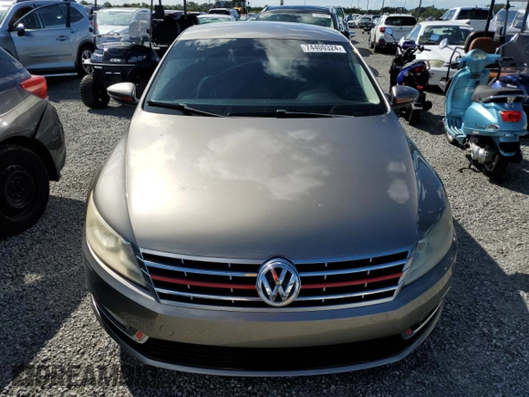 2013 Volkswagen CC Sport with VIN WVWBN7AN0DE508202, listed as a Copart auction lot 74400324 with 162,037 mi miles and Salvage Title. Bid and sale history available at carsss.com. Image 5.